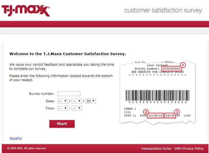 T.J Maxx Customer Survey