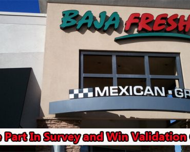 Baja Fresh Survey