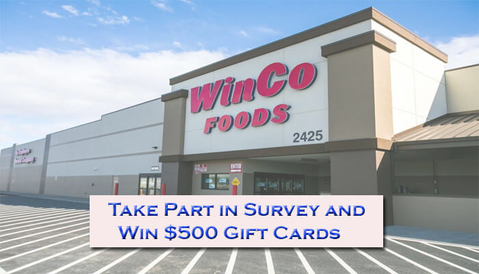 Winco Foods Customer Satisfaction Survey