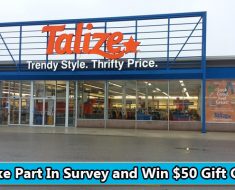Talize Thrift Survey
