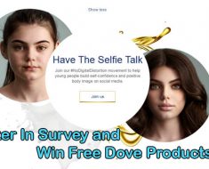 Dove Summer Fun Giveaway Survey